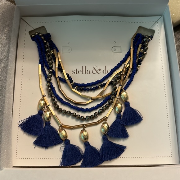 Stella & Dot Tulum Tassel Necklace - Picture 1 of 2